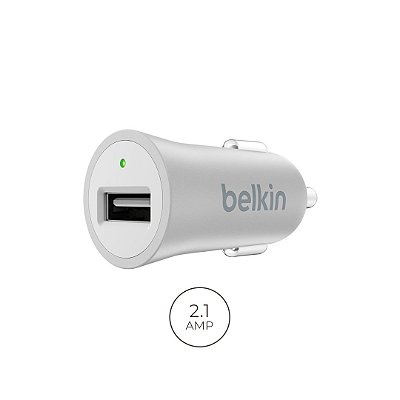 Carregador Veicular Belkin Branco 2.1 amp