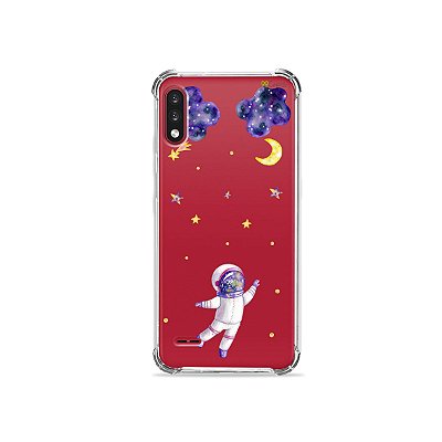 Capa (Transparente) para LG K22 - Astronauta Sonhador