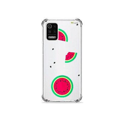 Capa (Transparente) para LG K62 - Melancias