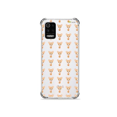 Capa (Transparente) para LG K62 - Chihuahua