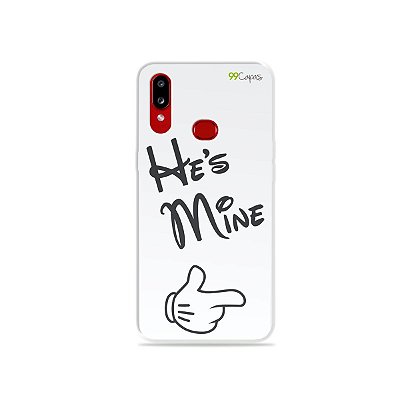 Capinha para Galaxy A10s - He's Mine