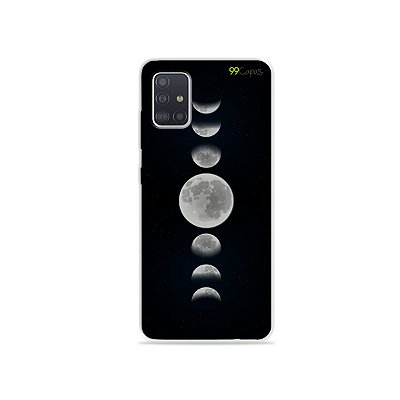 Capinha para Galaxy A51 - Fases da Lua