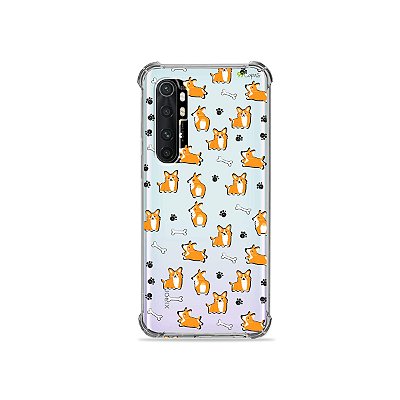 Capa (transparente) para Xiaomi Mi Note 10 Lite - Cãozinho