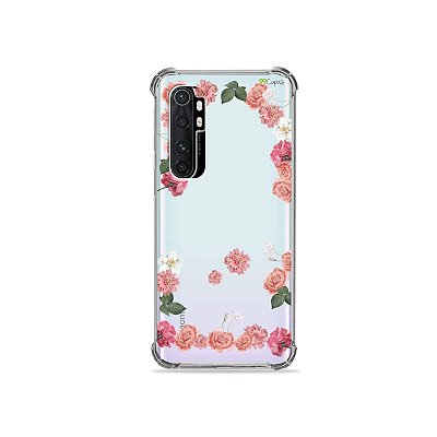Capa (transparente) para Xiaomi Mi Note 10 Lite - Pink Roses