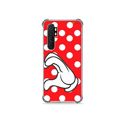 Capa para Xiaomi Mi Note 10 Lite - Coração Minnie