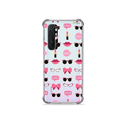 Capa (transparente) para Xiaomi Mi Note 10 Lite - Girls