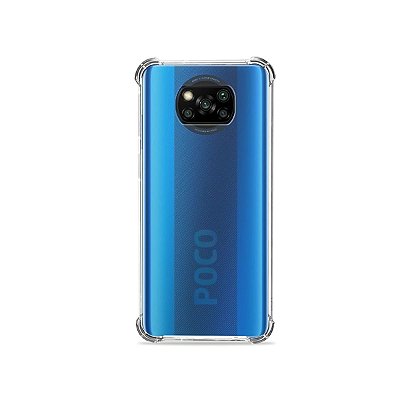 Capa Transparente Anti-Shock para Xiaomi Poco X3