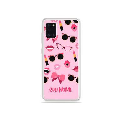 Capa Feminine com nome personalizado para Galaxy S