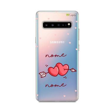 Capa In Love com nome personalizado para Galaxy S