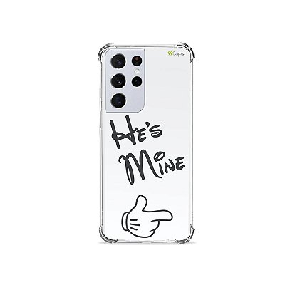 Capa para Galaxy S21 Ultra - He's Mine