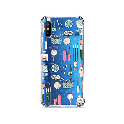 Capa (Transparente) para Redmi 9i - Make Up