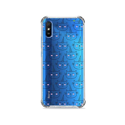 Capa (Transparente) para Redmi 9i - Catcorn