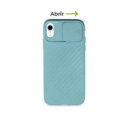 Case Up Azul (com proteção de câmera) para iPhone XR