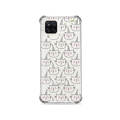 Capa (Transparente) para Galaxy A12 - Catcorn