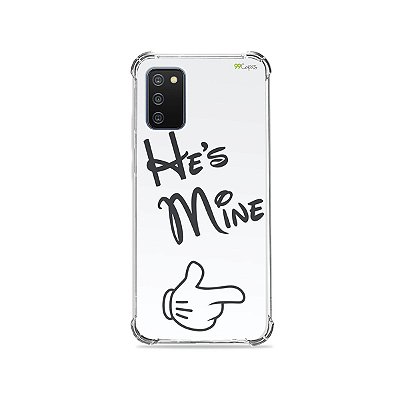 Capa para Galaxy A02s - He's Mine