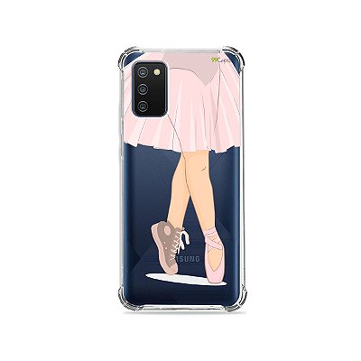 Capa (Transparente) para Galaxy A02s - Bailarina