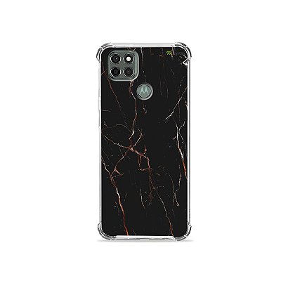 Capa para Moto G9 Power - Marble Black