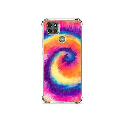 Capa para Moto G9 Power - Tie Dye Roxo