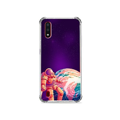 Capa para Galaxy A01 - Selfie Galactica