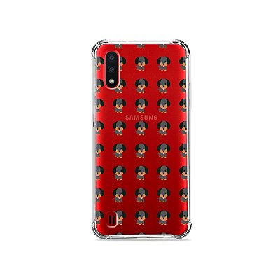 Capa (Transparente) para Galaxy A01 - Salsichinha