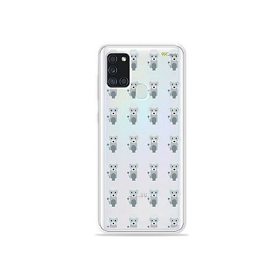 Capa (Transparente) para Galaxy A21s - Poodle