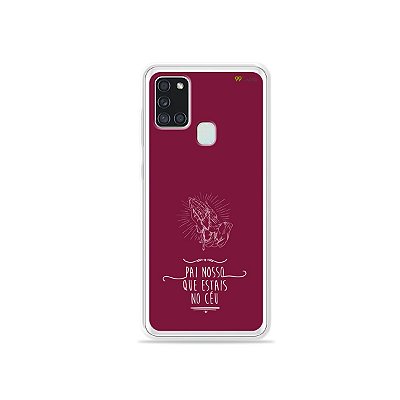 Capa para Galaxy A21s - Pai Nosso