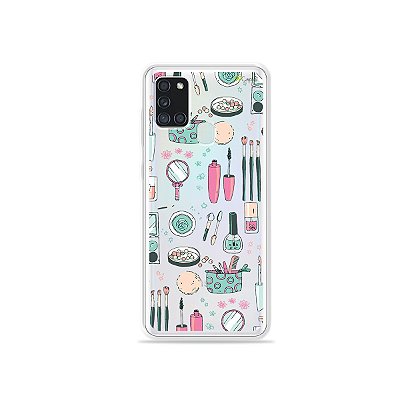 Capa (Transparente) para Galaxy A21s - Make Up