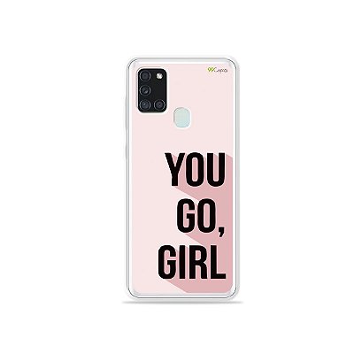 Capa para Galaxy A21s - You Go, Girl