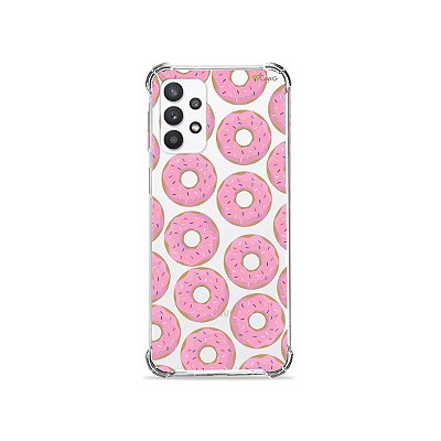 Capa (Transparente) para Galaxy A32 4G - Donuts