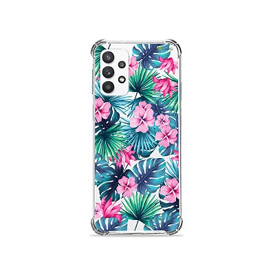 Capa (Transparente) para Galaxy A32 4G - Tropical