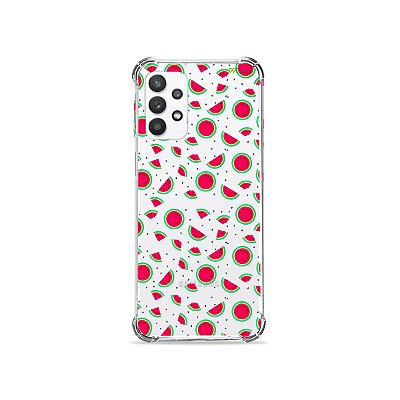 Capa (Transparente) para Galaxy A52 - Mini Melancias