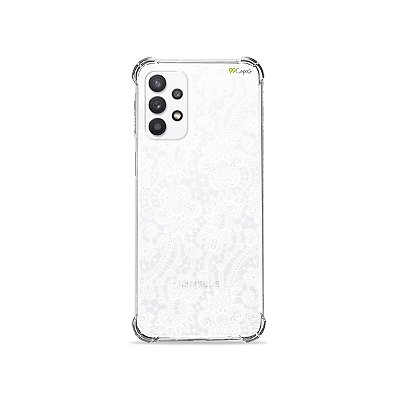 Capa (Transparente) para Galaxy A52 - Rendada