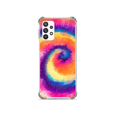 Capa para Galaxy A52 - Tie Dye Roxo