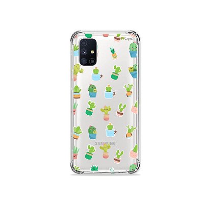 Capa (Transparente) para Galaxy M51 - Cactus