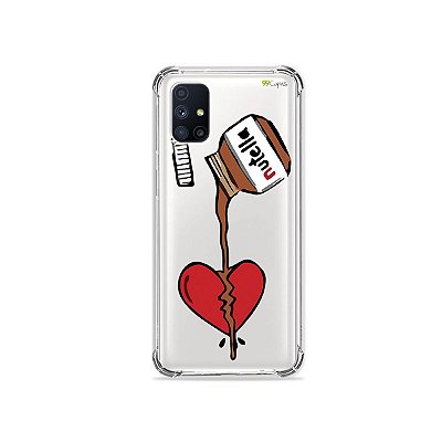 Capa (Transparente) para Galaxy M51 - Nutella