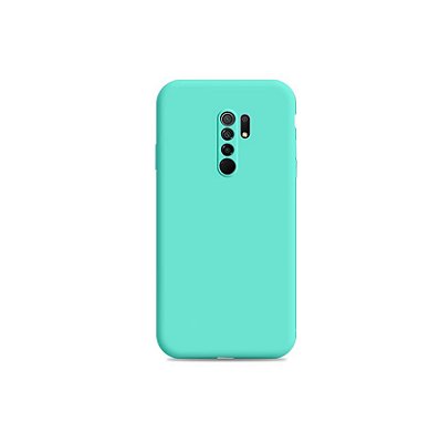 Silicone Case Verde Água para Redmi 9