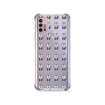 Capa (Transparente) para Moto G30 - Husky