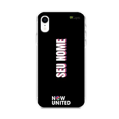 Capinha do Now United com nome para iPhone