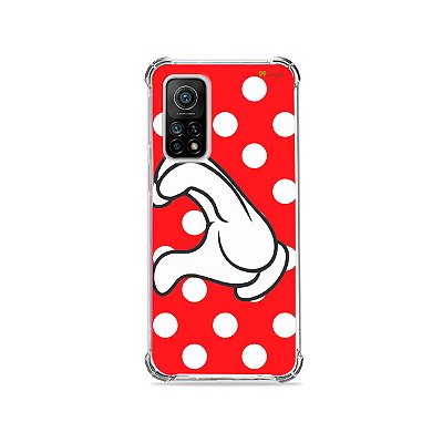 Capa para Xiaomi Mi 10T Pro - Coração Minnie