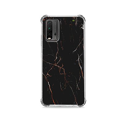 Capa para Redmi 9T - Marble Black