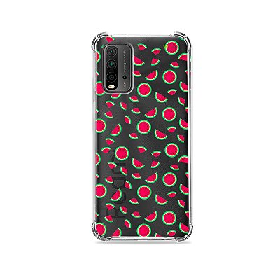 Capa (Transparente) para Redmi 9T - Mini Melancias