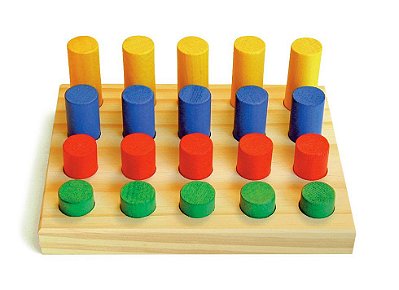Brinquedo Educativo Jogo De Pinos
