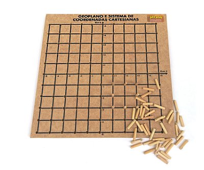 Brinquedo Educativo Geoplanos E Sistema De Coordenadas Cartesianas