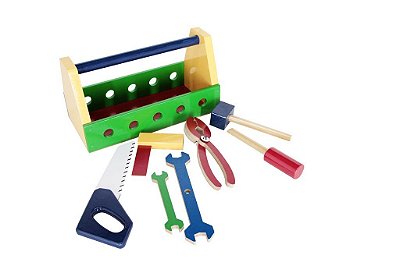 Brinquedo Educativo Caixa De Ferramentas - Carlu