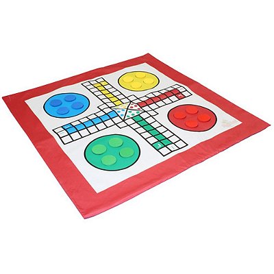 Jogo de Ludo em Napa 100x100cm
