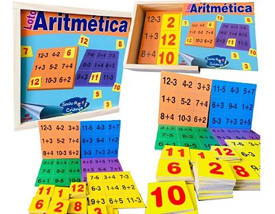 Jogo P/ Idosos Estimular Raciocínio Memória Loto Aritmético