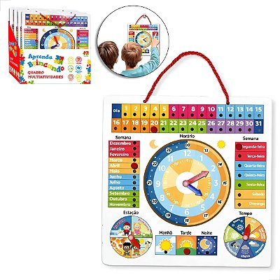 Quadro Didático De Rotina Multiatividades Diário Educativo