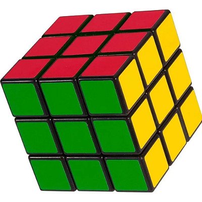 Cubo Mágico Clássico 5cm  Brinquedo Educativo Interativo Colorido