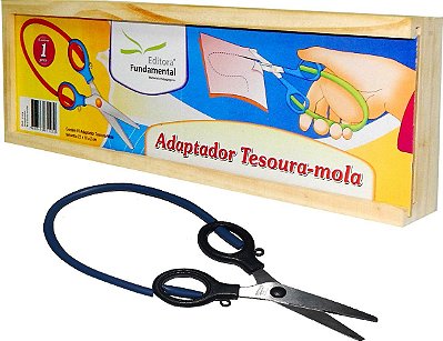 Brinquedo Educativo Adaptador Tesoura-Mola