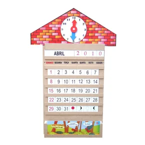 Casinha Calendário Com 58 Peças